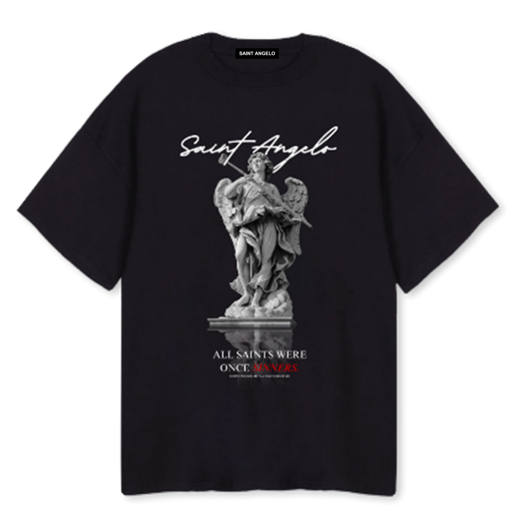 St. Michael Tee - Vintage Black